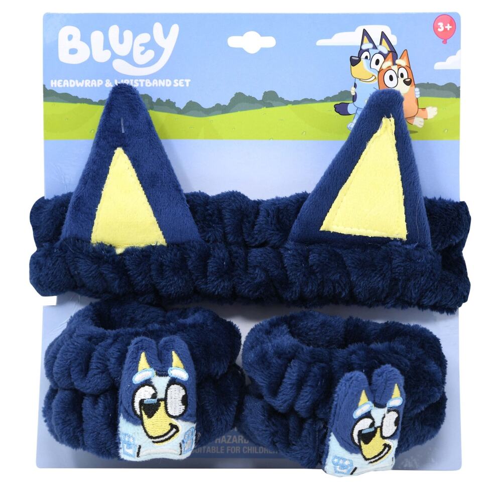 Bluey Plush Headband & Wristband Set